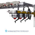 Automaticlly computerized blanket flat knitting machine,double system 80 inch flat knitting machine